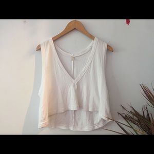 Free People White Tank